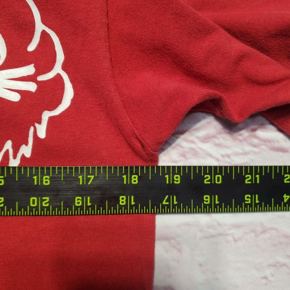 Obey Records Shirt Mens Medium Red Graphic Penguin Music Tee‎ Urban Skate Punk - Picture 5 of 8